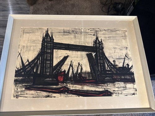 Vintage bernard buffet - bernard, tower